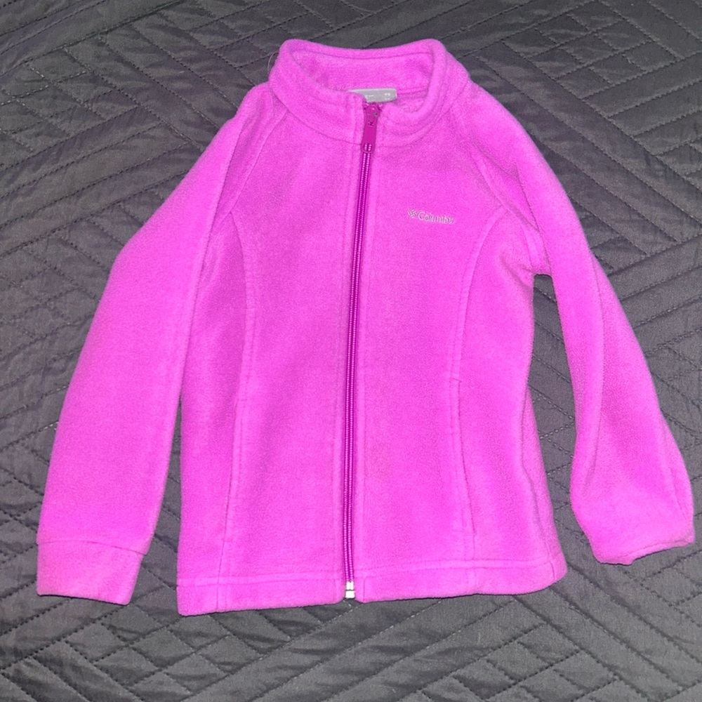 Columbia Vibrant Purple Fleece Jacket